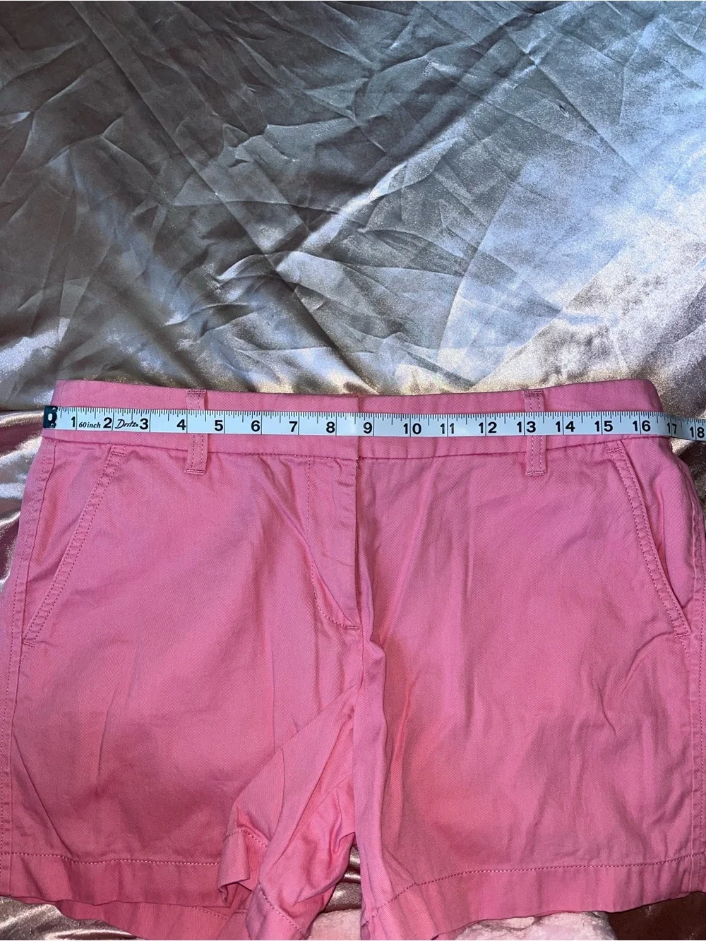 J. Crew Pink Cotton Chino Shorts